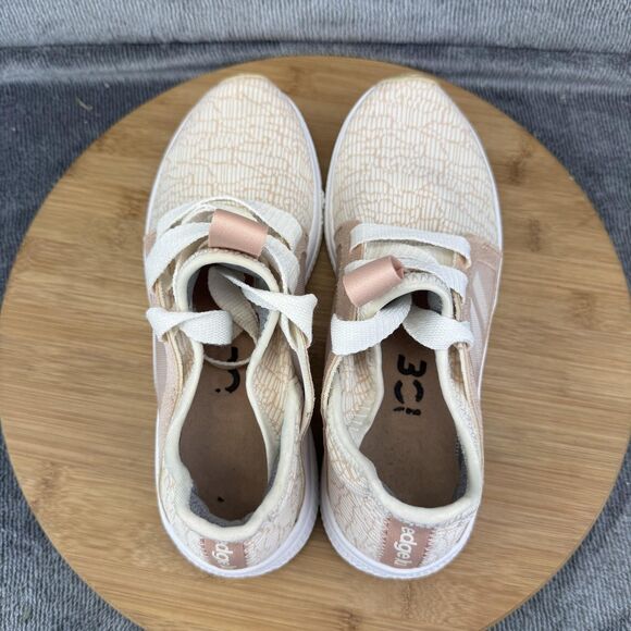 Adidas Edge Lux Bounce Running Shoes Womens Size 6.5 Pink White Mesh Athletic - Picture 5 of 10